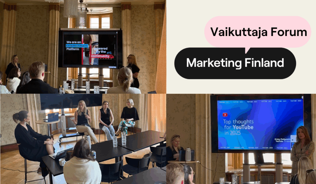 Vuoden ensimmäinen Vaikuttaja Forum toi alustat keskustelemaan vaikuttajien kanssa